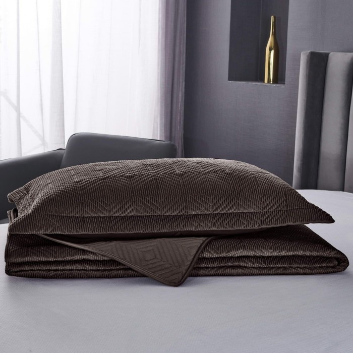 Роксана (кофе) Покрывало 230х250