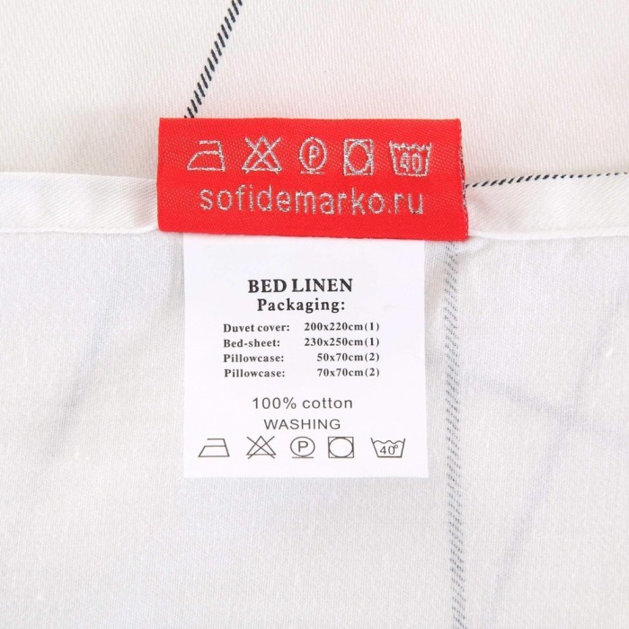 Николас №46 Комплект постельного белья сатин Евро 4н