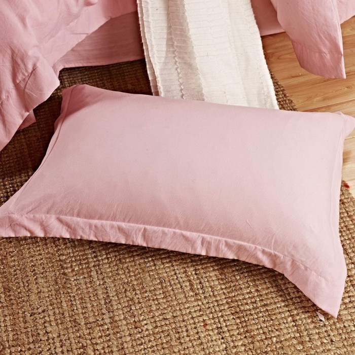 Луиза (малиновая) Комплект постельного белья Жатка Евро 4н