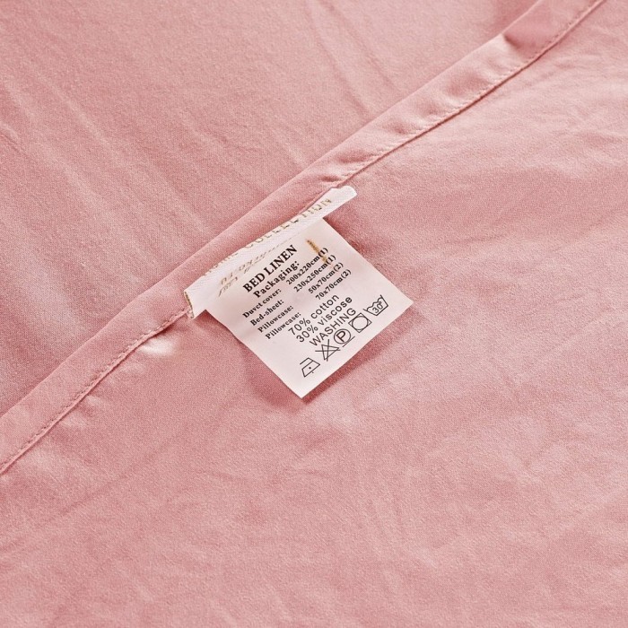 Луиза (малиновая) Комплект постельного белья Жатка Евро 4н