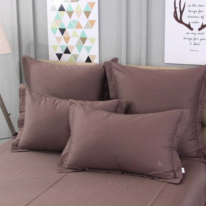 Флоренция (кофе) Комплект постельного белья Евро 4н