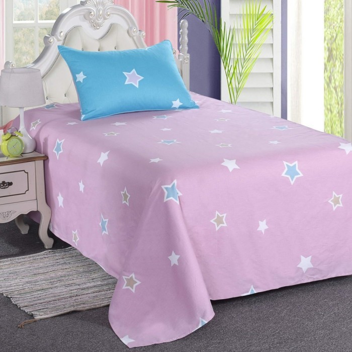 Звездочки (голубые) Комплект постельного белья детский