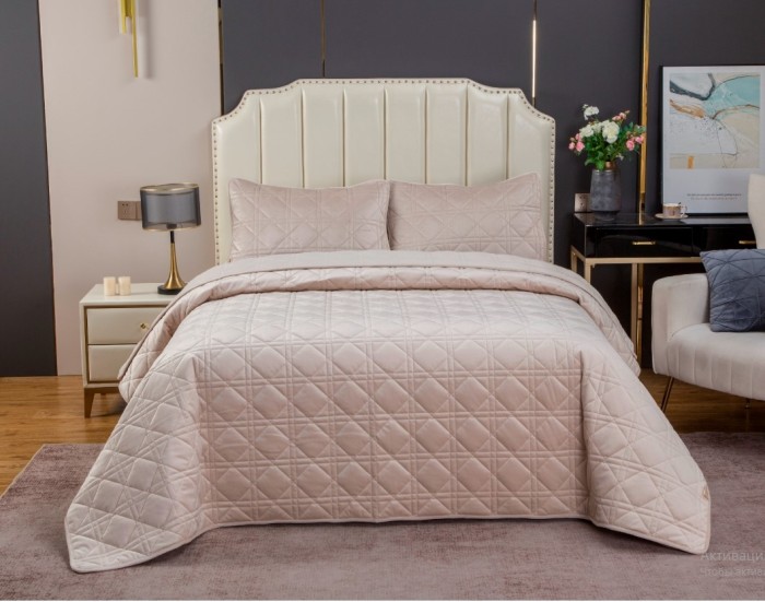 Покрывала Kazanova Dori (айвори) Евро  К-510-2.4