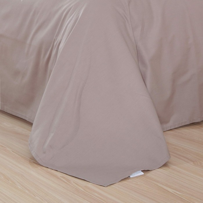 Дайкири (беж) Евро Комплект постельного белья сатин