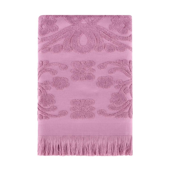 Полотенце Arya С Бахромой 30X50 Isabel Soft Сухая Роза