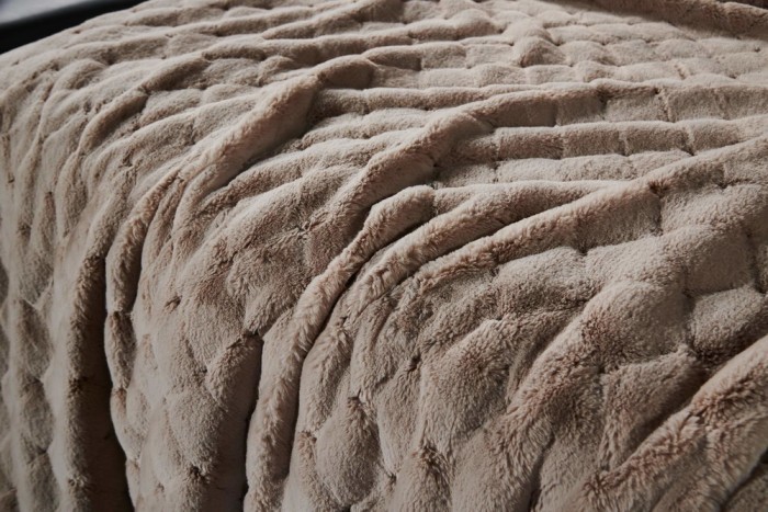 Бернард (беж) Покрывало 160х220