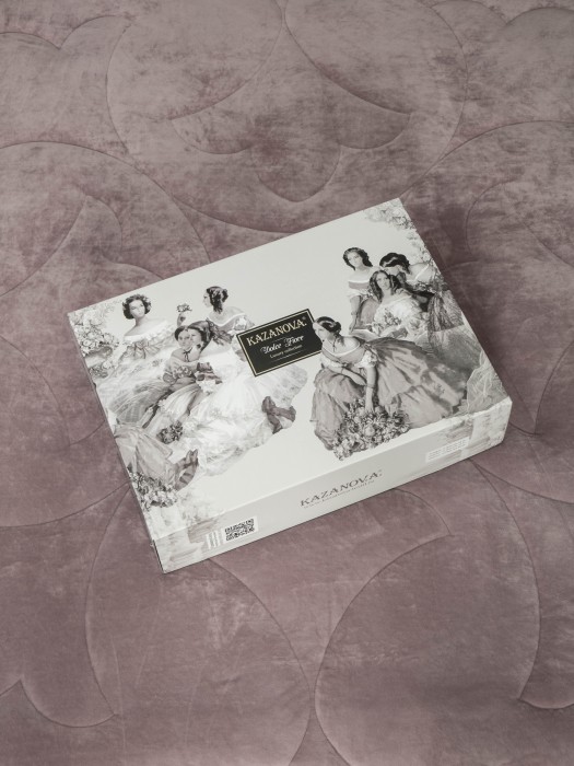 Комплекты для сна Долорес (капучино вино россо) АВС Cotton Евро