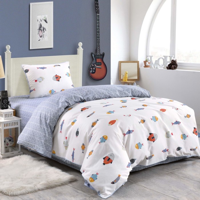 Рыбки Комплект постельного белья детский