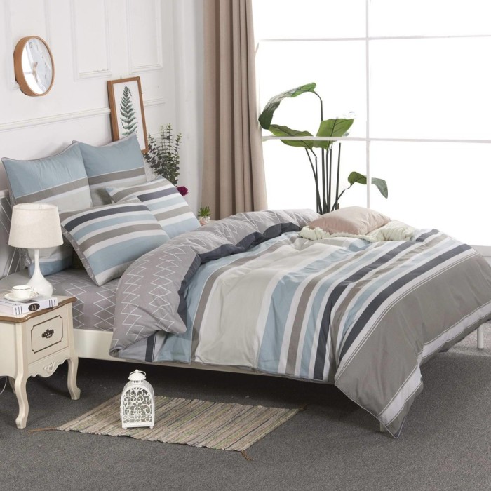 Мэрлин Комплект постельного белья сатин Евро 4н