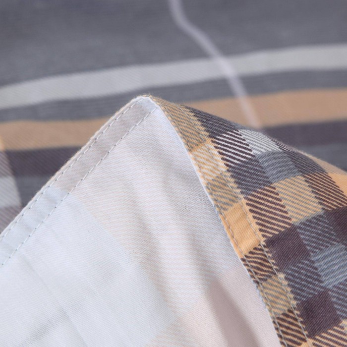 Николас №47 Комплект постельного белья сатин Евро 4н