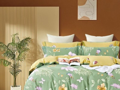 Постельное белье Asabella 1903-7 семейное печатный сатин