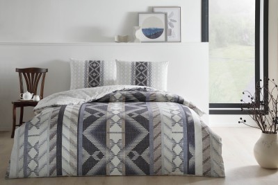 Постельное белье TAC RANFORCE FERLIN полуторное темно-синий