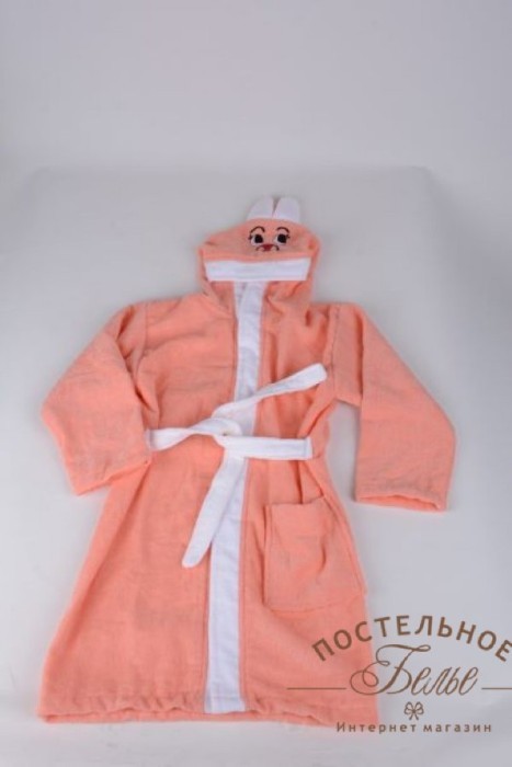 Халаты детские мультибренд Zaychik orange-3/4 (98-104 см)