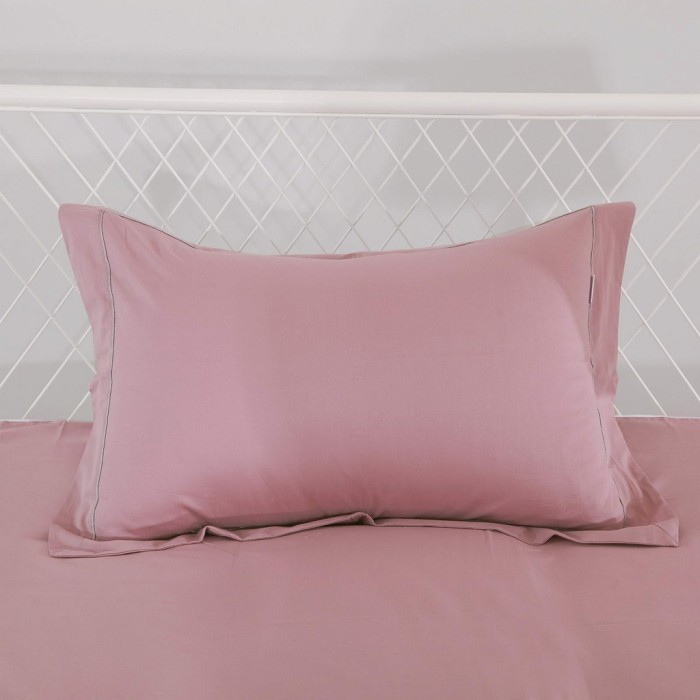 Дайкири (пепел.роза) Евро Комплект постельного белья сатин