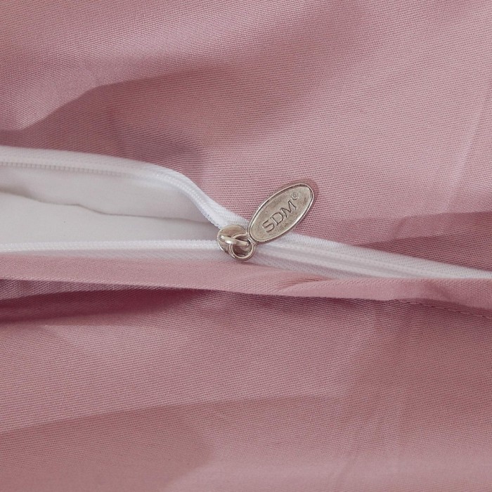 Дайкири (пепел.роза) Евро Комплект постельного белья сатин