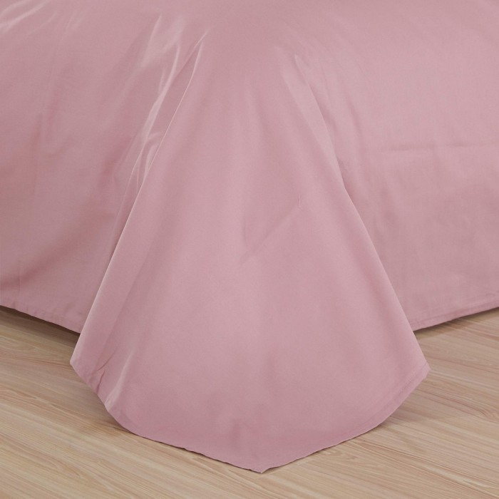 Дайкири (пепел.роза) Евро Комплект постельного белья сатин