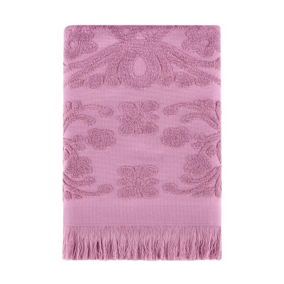Полотенце Arya С Бахромой 50X90 Isabel Soft Сухая Роза