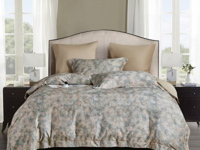 Постельное белье Asabella Семейный, фланель-тенсел 2300-7