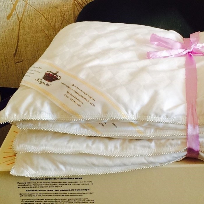 Комплект для новорожденного одеяло 110х140 подушка 40х60  DOP-110-Per