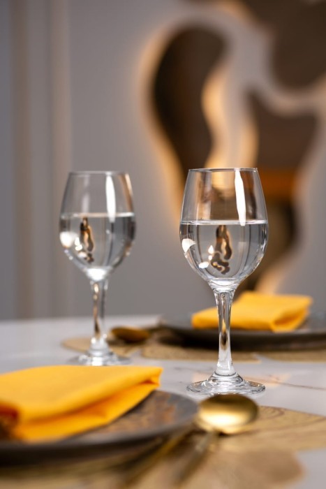 Бокалы для вина Arya 6 ед R3057/BHA6