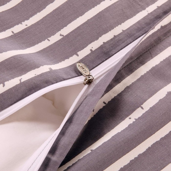 Дэнни-полоса (светлый) Комплект постельного белья сатин Евро 4н