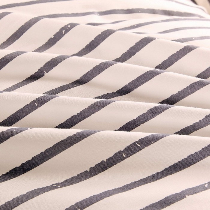 Дэнни-полоса (светлый) Комплект постельного белья сатин Евро 4н