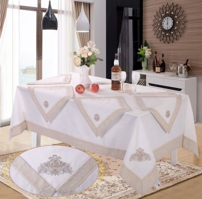 Салфетки Лен Бурже молоко 40х40см