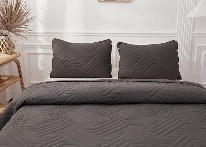 Мориц (антрацит) Покрывало 230х250