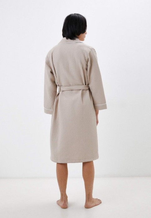 Герман (беж) XL Халат вафельный