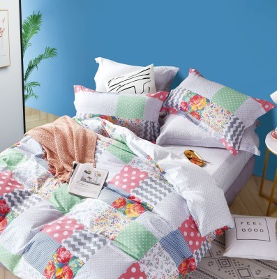 Постельное белье Asabella 1737-4XS полуторное печатный сатин