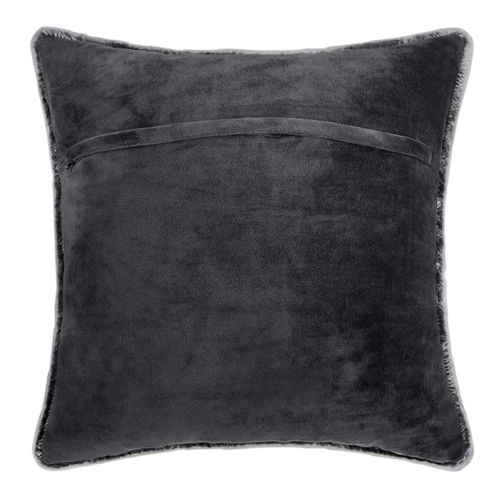 Наволочка Arya Кролик Искусственный мех 45X45 Atlas Черный