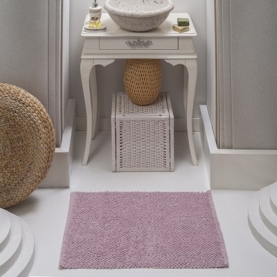 ALVEN (пудра) Коврик для ванной 50х70см