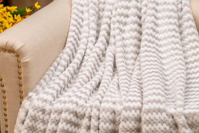 Гринда (серый) Покрывало 160х220