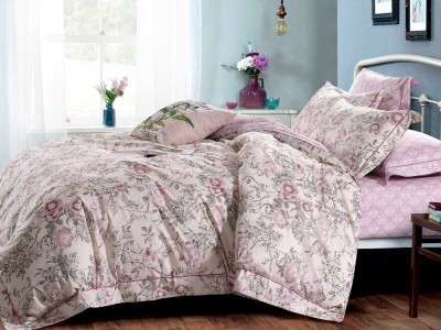 Постельное белье Asabella 1363-6/160 евро печатный сатин