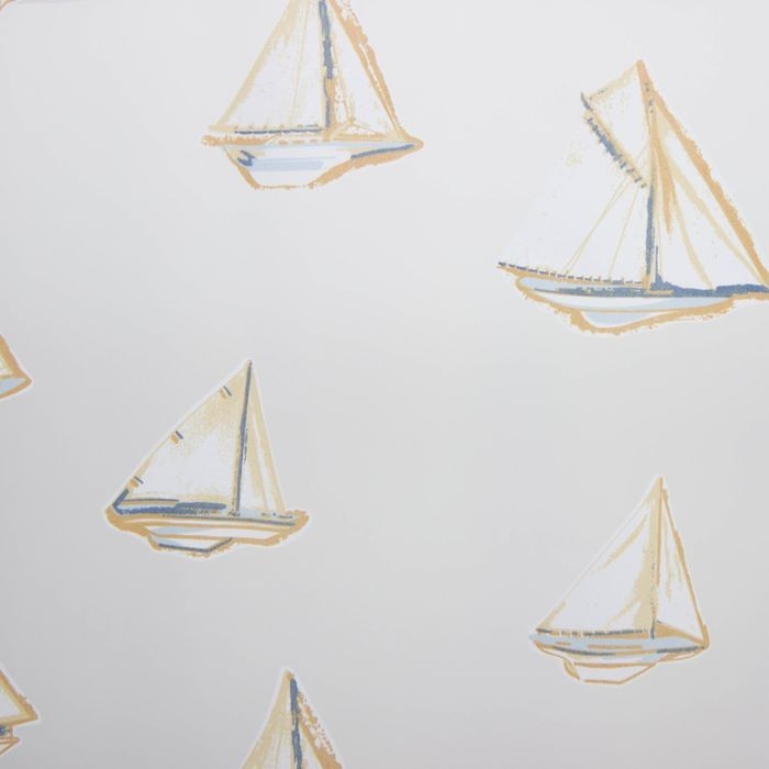 Тюль "Этель" в детскую Регата без утяжелителя, ширина 250 см, высота 270 см