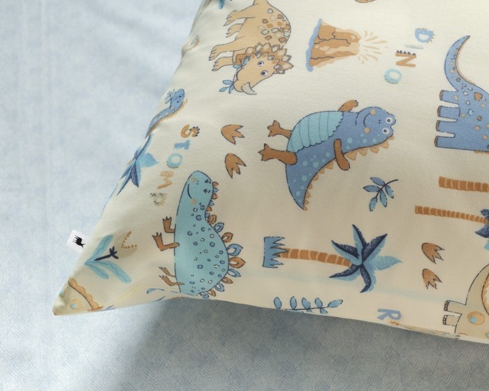 Динозавры (желтый) Комплект постельного белья детский Siberia