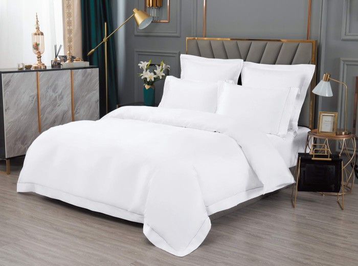 Дайкири (белая) 7Е Комплект постельного белья сатин