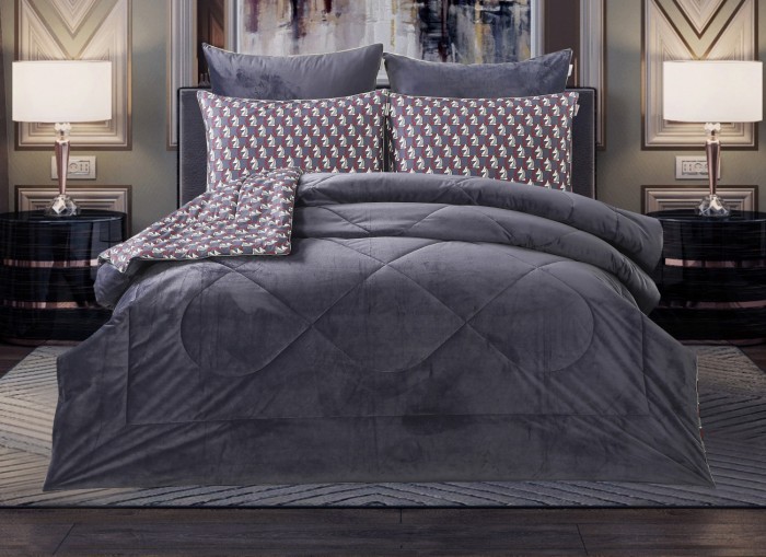 Постельный набор полуторный Поло деним ABC Cotton