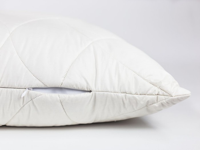 Подушка ORGANIC LINEN GRASS регулируемая 50х68