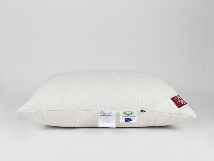 Подушка ORGANIC LINEN GRASS регулируемая 50х68