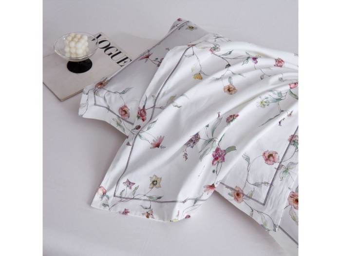 Постельное белье Asabella семейный, египетский хлопок Premium  2231-7