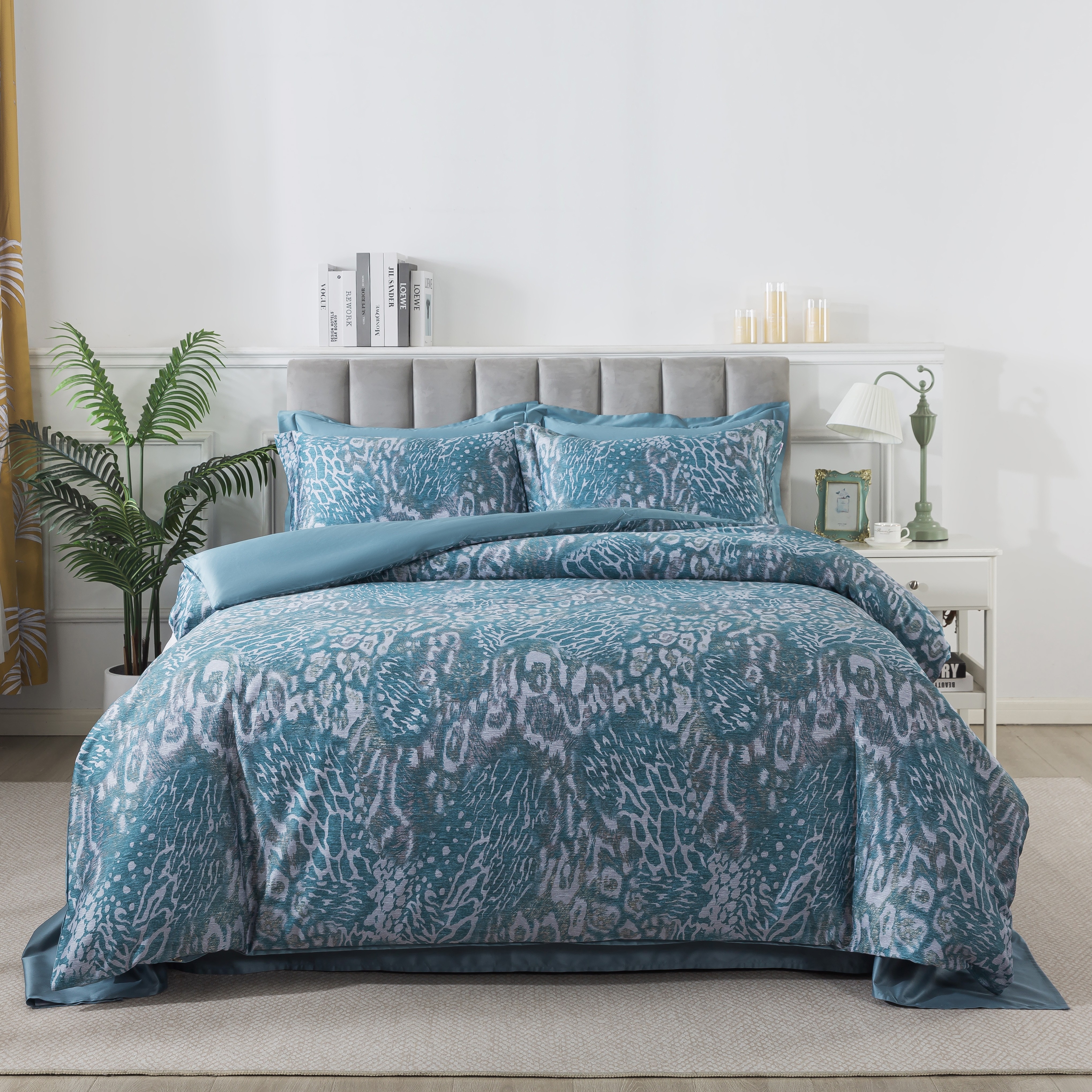 Комплект постельного белья Египетский хлопок семейный TIS05-896 код1098