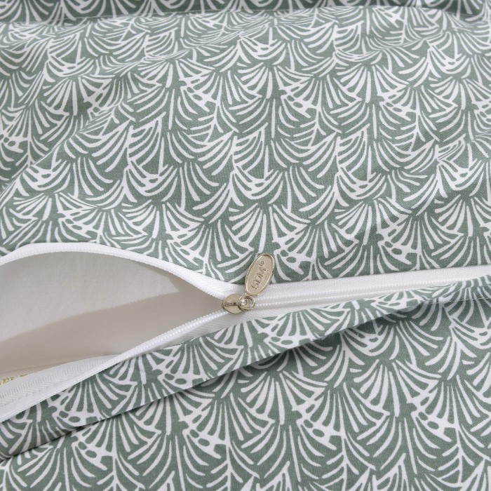 Нигина (зеленый) Комплект постельного белья сатин 7Е