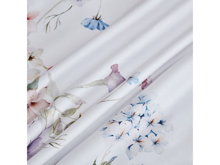 Комплект с летним одеялом семейный из египетского хлопка Premium, 1.5-спальный 160х220 см, 2179-OSPS