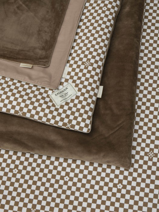 Комплекты для сна Виши (табак) АВС Cotton Евро