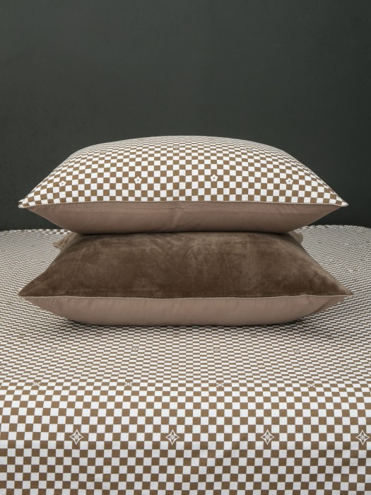 Комплекты для сна Виши (табак) АВС Cotton Евро