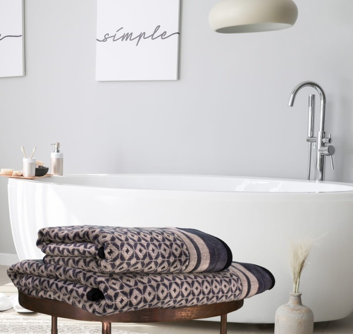 Полотенце велюровое Arya Paulo 50x90 Антрацит