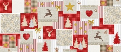 Полотенца вафельные 29051 вид 1-50x60 - 2шт в уп.