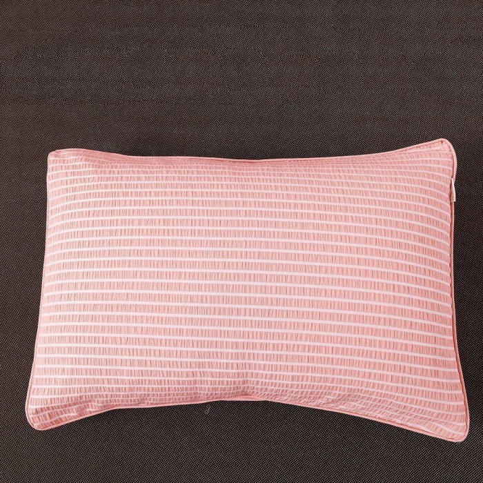 Мираж (персик) Комплект постельного белья жатка Евро 4н