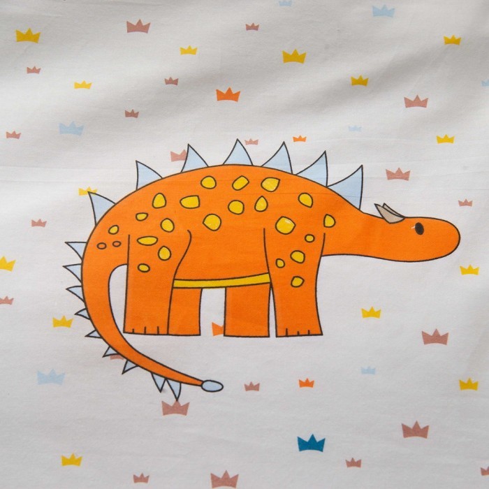 Дино (желтый) Комплект постельного белья Детский